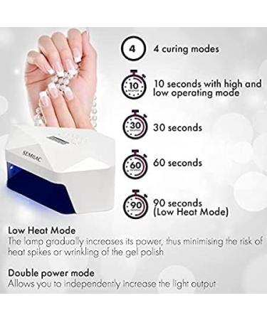 Buy Semilac UV LED Lamp 36W/54W High-Quality Nail Lamp for Perfect Gel Manicure | Fast International Shipping - Buy Online on GoSupps.com