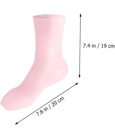 Mikinona 1 Pair Moisturizing Socks Beach Socks Long Foot Dry Feet Moisturizing Socks Skin-Friendly Care Socks Foot Protective Socks Cracked Heels Moisturizing Socks 20x10cm - Buy Online on GoSupps.com