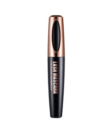 4D Lash Mascara Natural Silk Fiber Eyelash Waterproof Extra Long Lash Eye Makeup Long Lasting natural 4D silk fiber lash mascara
