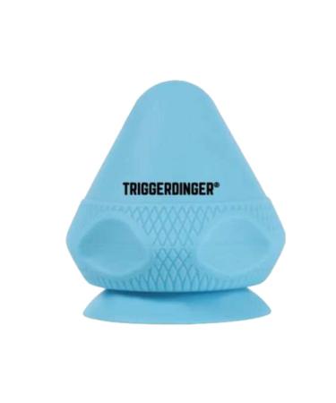 Triggerdinger Original Sticky Trigger |Precise trigger point presser with suction cup for tense muscles & blockades also suitable for massage acupressure trig push osteofressure blue - Buy Online on GoSupps.com