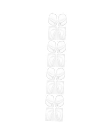 8 Pairs Silicone Mat Feet Pads High Heel Arch Support Arch Insert Support Metatarsal Pads Forefoot Inserts Arch Support Insoles Forefoot Cushion Forefoot Pads for Women Arch Pads