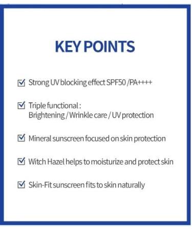 Benton Skin Fit Mineral Sun Cream SPF50+/PA++++ 50ML | Non-Sticky, Long-Lasting Protection | Weightless & Low White Cast Sunscreen - Buy Online on GoSupps.com