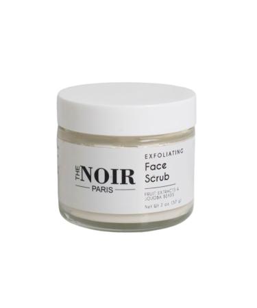 The Noir Paris Exfoliating Face Scrub - Fruit Extracts & Jojoba Beads- Premium formula with castor oil - Deeply moisturizes nourishes and softens the skin. 2 oz. (57 g)