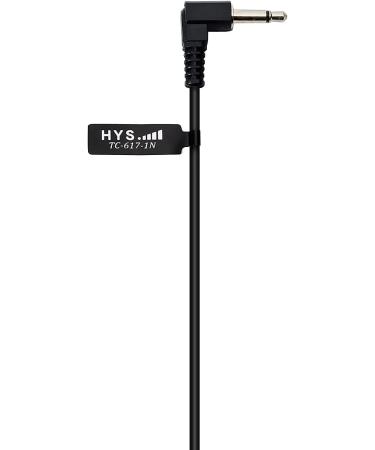 HYS 3.5mm Police Listen Only Acoustic Tube Earpiece with Medium Earmolds - Speaker Mic Accessories - Buy Online on GoSupps.com