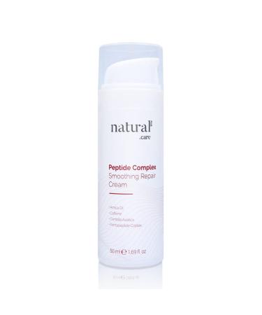 Skin Care Smoothing Peptides Complex Cream | Arnica Gel & Vitamin K | Anti-Aging Collagen Moisturizer | Repairing Body Cream by Natural Care - Buy Online on GoSupps.com