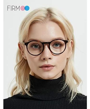 Buy Firmoo Oversized Blue Light Filter Glasses for Women - Anti-Reflective UV400 Computer Glasses for Headaches - Leopard Design - Buy Online on GoSupps.com