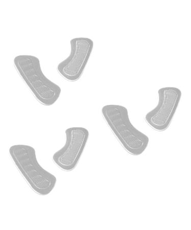FOMIYES 9 Pairs Silicone Insoles Back Insoles Shoe Insoles Shoe Inserts Heel Inserts Insoles Follow up Ripple