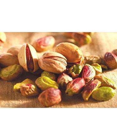 DORIMED Whole Pistachios | 1kg Pistachios with Shells | Salted Roasted Pistachios | Roasted & Salted Nuts | Non-GMO | Vegans & Vegetarians | Roasted Pistachios | Resealable Bag - Buy Online on GoSupps.com