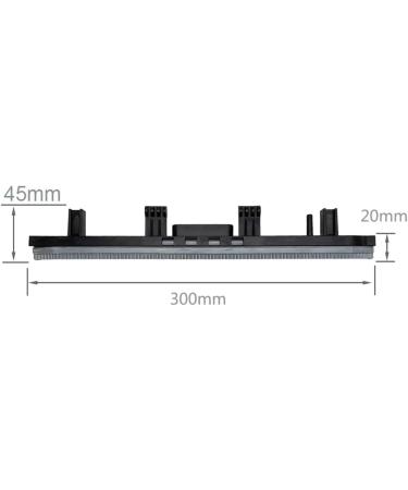 Clisted 2X Oil Straight Squeegee Rubber Squeegee Blades for BR 30/4C Cleaner - Buy Online on GoSupps.com