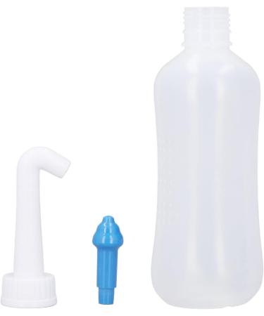 300ml Transparent Portable Nasal Wash Bottle for Home Use - Professional Soothing Stream, Blue Nose Design - Mxzzand - Buy Online on GoSupps.com