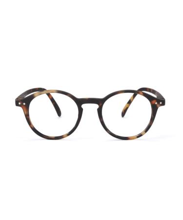 IZIPIZI Unisex Shape D Reading Glasses 2 Tortoise Soft