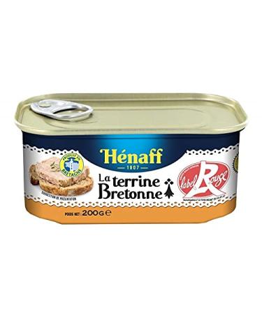 HENAFF Breton Terrine with Red Label 200 g – Pack of 4