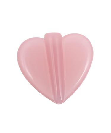 Amosfun 1pc Nail Stickers Nail Art Diy Nail Bend Curve Tool Nail Art Template Nail Stencils Acrylic Nail Molds Rivet Tool Pressed Flower Frame Nail Art Tool Manicure Resin 3d Metal 5x5.5cm Pink