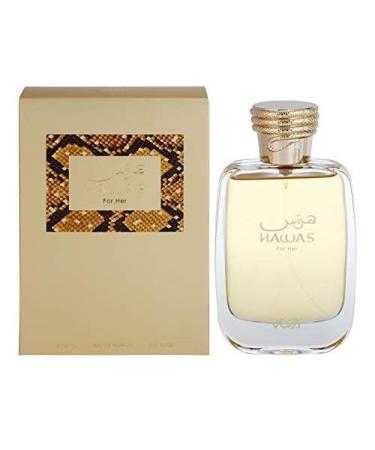 Hawas Eau de Parfum Spray for Women 3.4 Ounce Captivating Floral and Fruity Fragrance for All Occasions - Buy Online on GoSupps.com