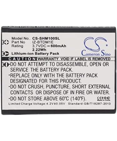 Replacement Battery for Sharp Portable Plasmacluster Ion Gen - IZ-BTDM1E 600mAh/3.7V | International Shipping Available - Buy Online on GoSupps.com