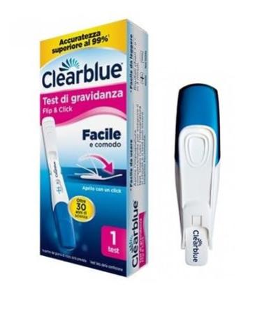 Clearblue Flip & Click Gravidanza Test Rapid Recovery Pocket Size 1 Piece