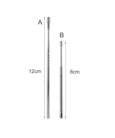 GIFZES Ear Pick Earwax Removal Kit - Spring Ear Clean Stick Tool for Home Cleaning - Buy Online on GoSupps.com