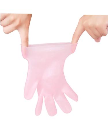 minkissy 1 Pair moisturizing moisturizing Gloves Dry Hands moisturizing Hand Gloves whitening Hand Soft exfoliating Hand Gloves Miss Repair Anti-Crack Water Proof Dry Rough Skin Glove 21x13cm - Buy Online on GoSupps.com