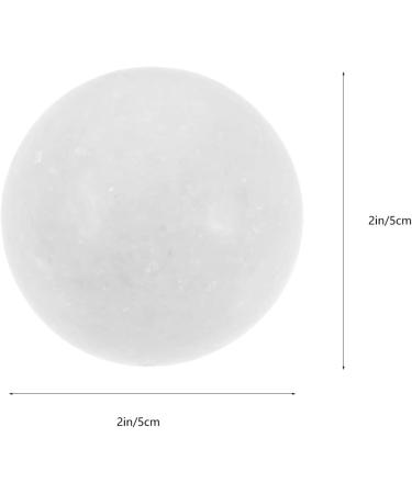 Vanzack 1 Set Gymnastics & Massage Rolling Balls - Hand Exercise with Baoding Balls - White Jade Fitness 5x5cm - Buy Online on GoSupps.com