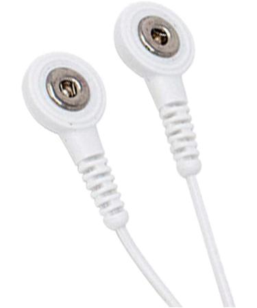 Discount TENS Omron Compatible Lead Wires - Replacement for Omron Electrotherapy Devices (Max Pro Pocket 2 Snap) - Buy Online on GoSupps.com