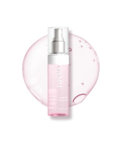 D'AMU Collagen Cream Face Mist Hydrating & Radiance-Boosting Facial Spray with Vita 5X Multi-Vitamin Complex for Elasticity Care & Radiant Glow Korean Skincare Gift for Women 3.38 fl.oz.