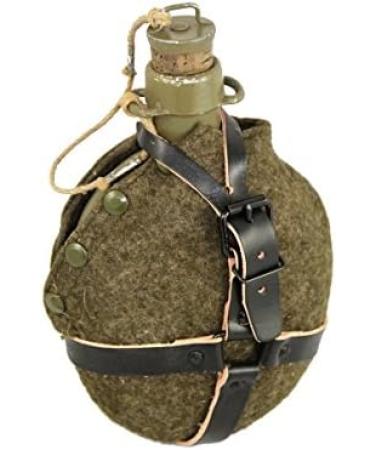 Czech Military Army Surplus M60 Aluminum Canteen with Cover - Water Bottle Flask - Buy Online on GoSupps.com