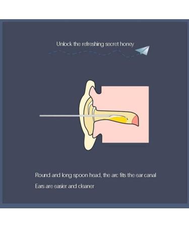 6pcs Portable Ear Cleaning Kit | Earpick Cleaner Set | Wax Spoon Remover | Blue - Buy Online on GoSupps.com