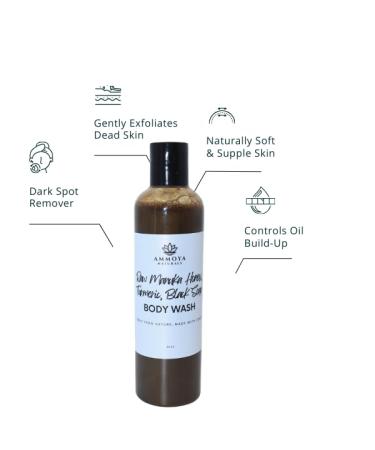 Ammoya Naturals Golden Glow African Black Soap Handmade Soap Bar with Turmeric Honey Coconut Oil & Essential Oils Nourishing Cleanser for Soft Radiant Skin - Buy Online on GoSupps.com