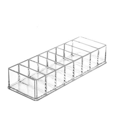 Anncus Transparent Acrylic Cosmetics Box Display Rack Eye Shadow Powder Lipstick Storage Box Gift For Women - (Color: 1PC)
