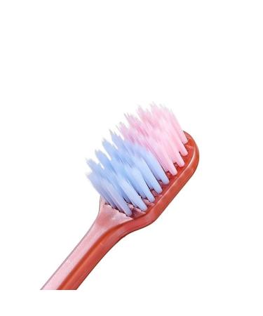 1 PC Super hard bristle toothbrush for adults remove smoke spots coffee spots toothbrush teeth whitening tool 1 piece random