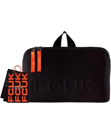 FCUK French Connection Heavyweight Wash bag inc FCUK Sport Body Spray & Wash - Buy Online on GoSupps.com