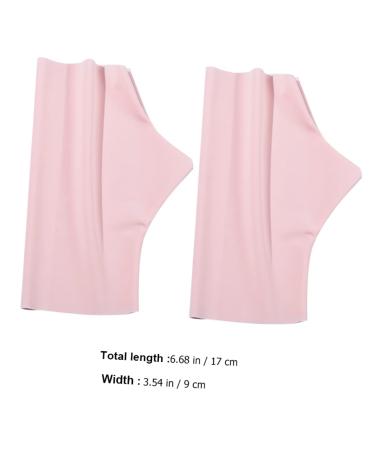 Housoutil 1 Pair Ice Silk Nail Gloves Toilet Flush Handle Sun Fingerless Gloves Ceramic Toothbrush Holder Nail Lamp Gloves Nail Building Gel Sun Gloves Nylon Anti Gloves Uv Miss Pink - Buy Online on GoSupps.com