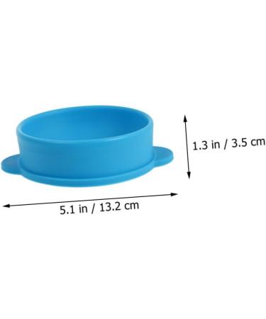 Stobok 8-Piece Silicone Waxing Bowl Set - Non-Stick Hair Removal Wax Heating Containers | 4 Blue Bowls (13.2x11cm) for Easy Stirring & Cleanup - Buy Online on GoSupps.com