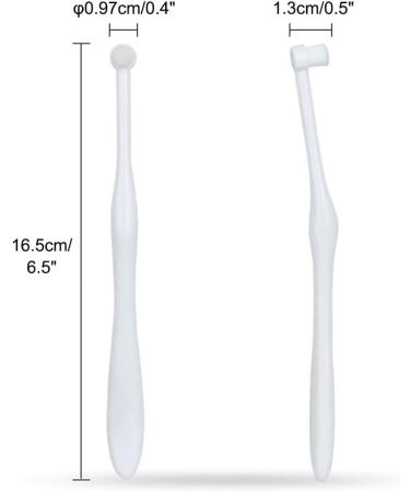 MIOYOOW 2-Pack Dog Toothbrush for Sensitive Teeth & Gums - Ultra-Soft Pet Bristles for Puppies Kittens & Small Breeds - International Shipping Available - Buy Online on GoSupps.com