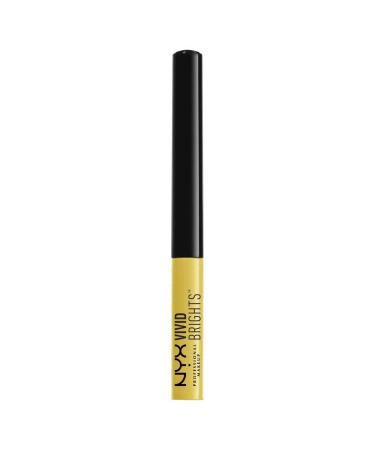 NYX PROFESSIONAL MAKEUP Vivid Brights Liquid Eyeliner - Vivid Halo (Pastel Yellow)