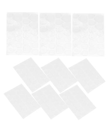 FRCOLOR FRCOLOR 100 Sheets Gel Nail Glue Nail Glue Sticky Tabs For Nails Double Sided Sticker For False Nails Jelly Glue Label Waterproof