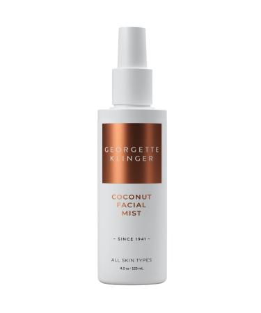 Georgette Klinger Coconut Facial Mist - Hydrating  Long-Lasting Makeup Setting Spray with Moisturizing Antioxidants for Dewy Matte Face  Protects and Plumps Dehydrated Skin - 4.2 oz Coconut 4.2 Fl Oz (Pack of 1)