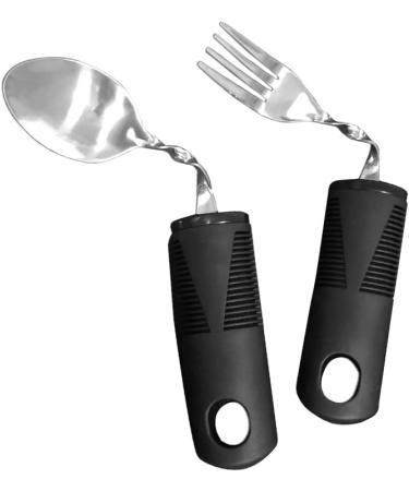 Divono Flexible Spoon & Fork Set - Ideal Aids for Parkinson's Arthritis Elderly & Disabled - Enhance Independence in Self-Nutrition - Buy Online on GoSupps.com