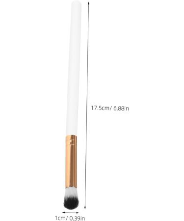 Healeved 10pcs Makeup Brush Makeup Eye Brush Eye for Makeup Concealer Brush White Wooden Handle - Buy Online on GoSupps.com