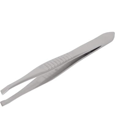 Slanted Eyebrow Tweezers Corrosion-Resistant Stainless Steel Eyebrow Tweezers for Eyebrows and Facial Makeup - Buy Online on GoSupps.com