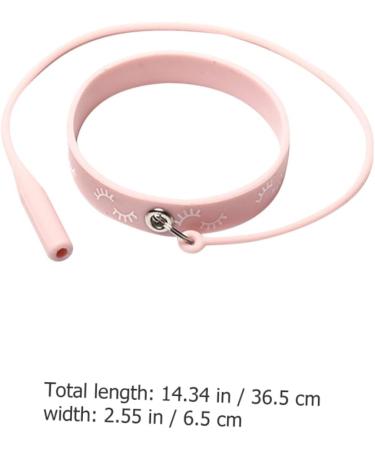 Ipetboom Lash Tweezers Strap Ring Tweezers Protector Tweezers Bracelet Silica Lash Extension Wristband - Buy Online on GoSupps.com