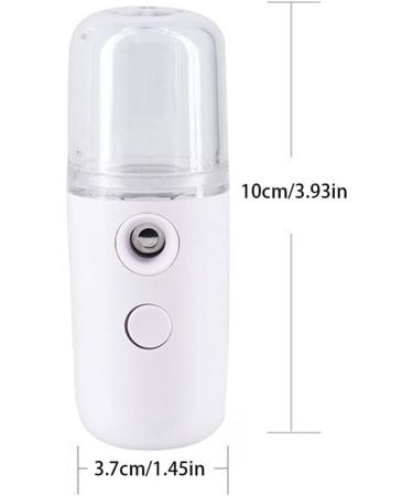 Facial Mister Portable Mini Face Sprayer USB Rechargeable Facial for Hydratin Pink Face Sprayer - Buy Online on GoSupps.com