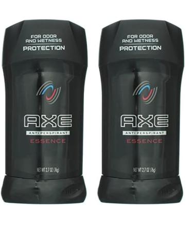 AXE Antiperspirant Deodorant For Men 48H Sweat And Odor Protection For Long Lasting Freshness Essence Black Pepper And Cedarwood Men's Deodorant 2.7oz (Pack of 2)