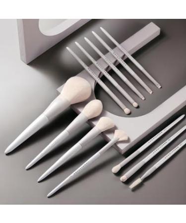 Makeup brush gift set: 12piece professional makeup brush advanced synthetic kabuki brush set foundation make-up powder blusher eye shadow concealer high gloss brush mixed makeup brush set
