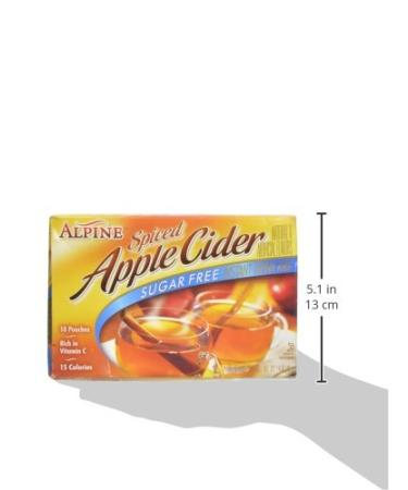 Alpine Spiced Apple Cider Sugar-Free - 10 Count Pack - Buy Online on GoSupps.com
