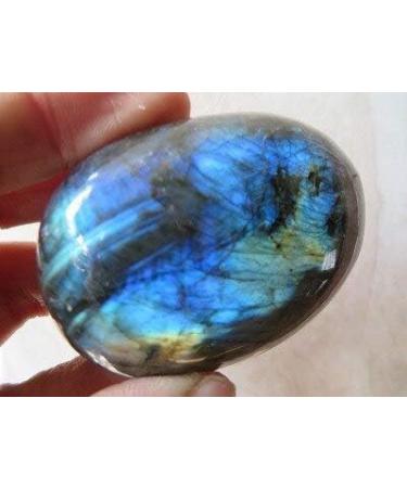 A Rare Natural Flash Labradorite Crystal Gem Stone Original Reiki 109g ningxiao - Buy Online on GoSupps.com