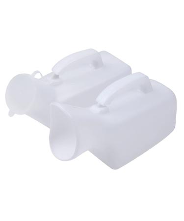 Urinals-(2 Packs) Portable Urinals for Men Sealing is Good Reusable Easy Cleaning for Female Men Incontinence Elderly Child Anyone Who's Bedridden for Car Travel Home Emergency Use in Bed Happy
