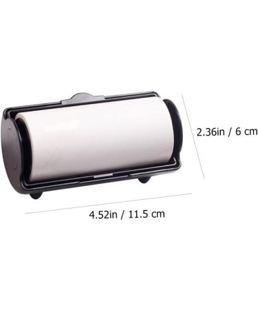 POPETPOP 1 Roll Stamp blotting paper nail art accessory nail kits nail oil absorbing paper sticky remover printing oil removal paper printing oil remover plastic abs wet wipes special 11.5x6cm Black - Buy Online on GoSupps.com