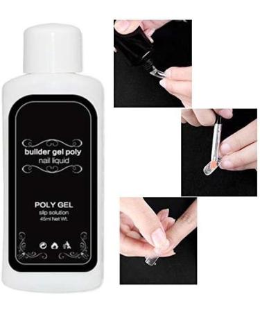 45ml Anti-stick Poly Gel Slip Gel Liquid Silp Solution Gel Brush Cleaner Nail Extension Tool - Buy Online on GoSupps.com