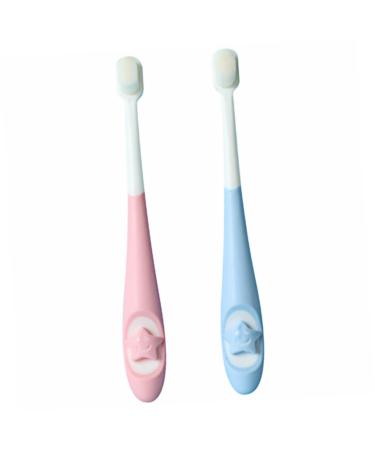 Beaupretty 2pcs Toothbrush Baby Shower Gift Tooth Cleaning Brush Infant Tooth Cleaner Toothbrush